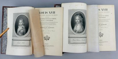 BEAUCHESNE (Alcide de). Louis XVII. Sa vie,...