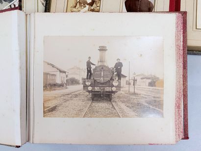 3 albums de photographies anciennes: portraits...