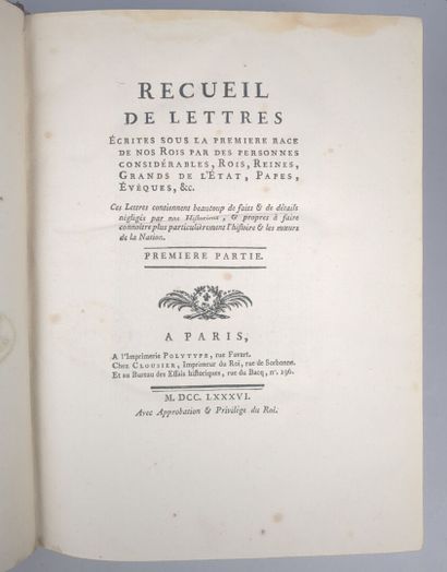 SAUVIGNY (Edme-Louis Billardon de). Recueil...