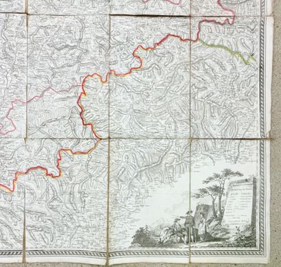 ANICH (Peter) Carte von Tyrol (...). Vienne,...