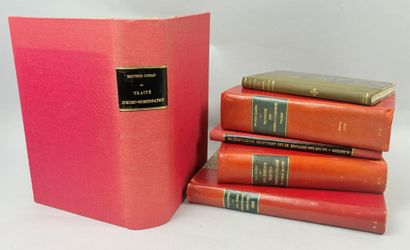 [Médecine] [Homéopathie]. Réunion de 6 volumes...