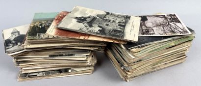 Lot de cartes postales anciennes dont Sa...