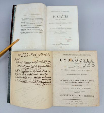 [Médecine] [Recueil sur l'Hydrocèle et le...