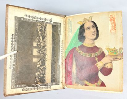 Album de cartes postales, chromos publicitaires,...