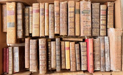 Un lot de 38 volumes in-12 ou in-8 reliés...