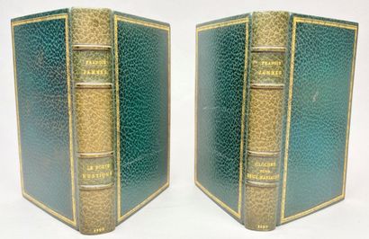 JAMMES (Francis). Réunion de 2 volumes in-8...
