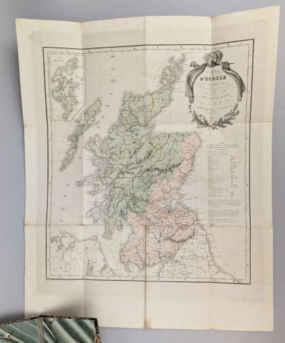 [Cartographie] PERRET (A.M.). Carte d'Écosse...