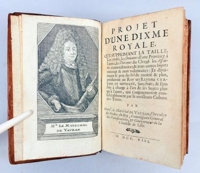 [VAUBAN (Maréchal de)]. Projet d'une dixme...