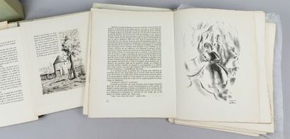 FROMENTIN (Eugène). Dominique. Lithographies...