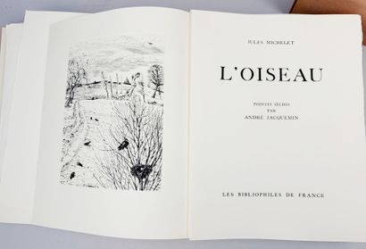 MICHELET (Jules). L'Oiseau. Paris, Bibliophiles...