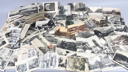 Lot de cartes postales anciennes dont Sa...