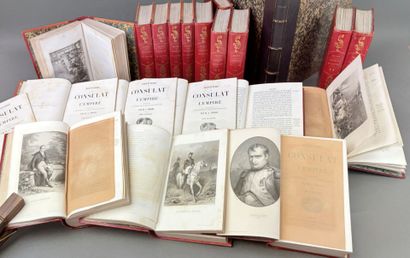 THIERS (Adolphe). Histoire du Consulat et...