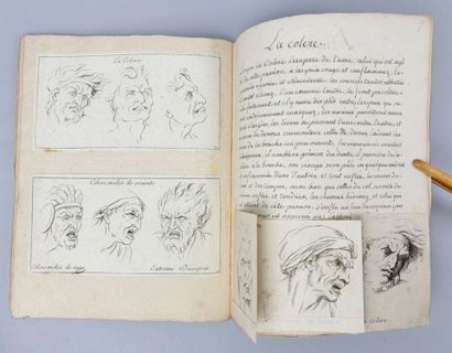 CARACTÈRES des PASSIONS gravés sur les dessins...