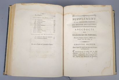SAUVIGNY (Edme-Louis Billardon de). Recueil...