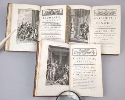 CRÉBILLON (Prosper Jolyot de). OEuvres complettes....