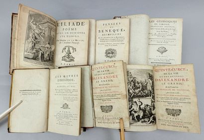 [Classiques Latins ou Grecs] 6 volumes in-12...