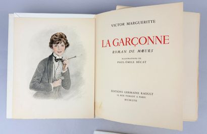 MARGUERITTE (Victor). La Garçonne. Illustrations...