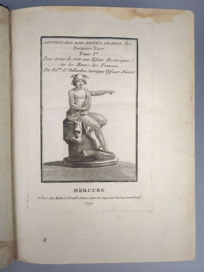 SAUVIGNY (Edme-Louis Billardon de). Recueil...