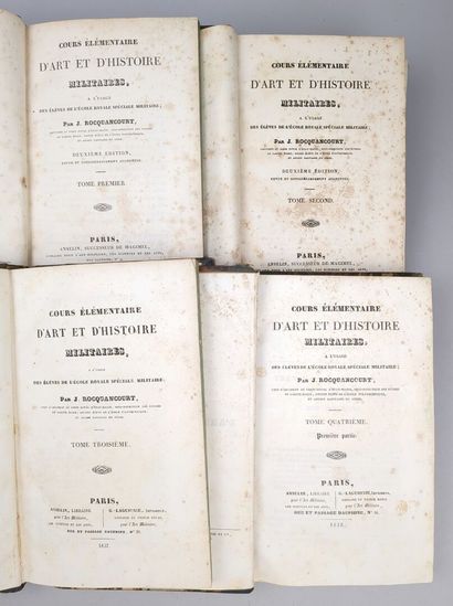 ROCQUANCOURT (J.). Cours élémentaire d'art...