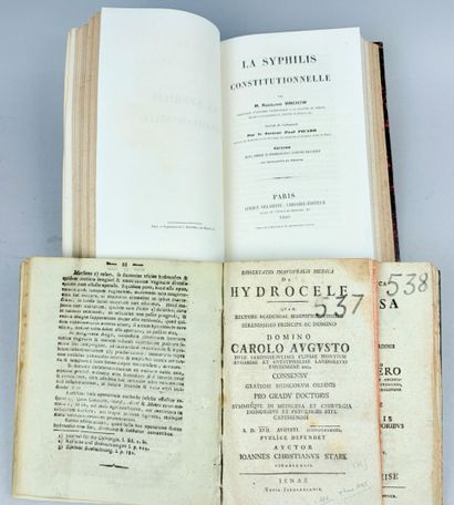 [Médecine] [Recueil sur l'Hydrocèle et le...