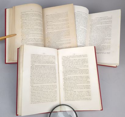 [Médecine] [Homéopathie] Réunion de 3 volumes...