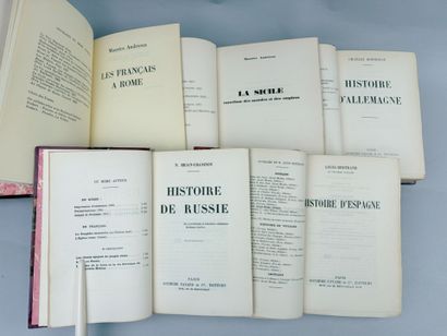 [Histoire] Réunion de 5 volumes in-12 ou...