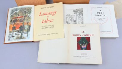 Réunion de 3 volumes in-8 illustrés:

1/...