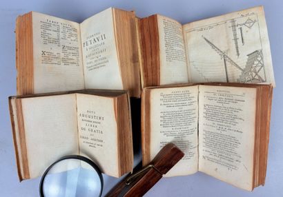Réunion de 3 volumes in-12 du XVIIe siècle...