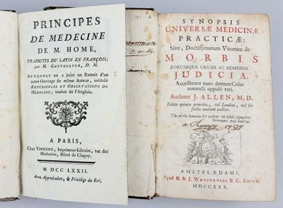 [Médecine] [HOME (Francis)] Principes de...