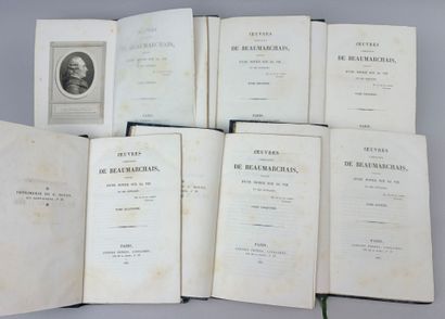 BEAUMARCHAIS Oeuvres complètes précédées...
