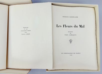 BAUDELAIRE (Charles). Les Fleurs du Mal....