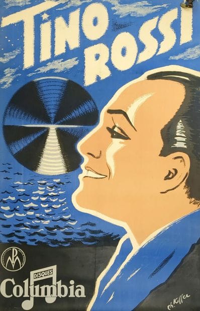 KIFFER, Ch. (d'après). Tino Rossi. Paris,...
