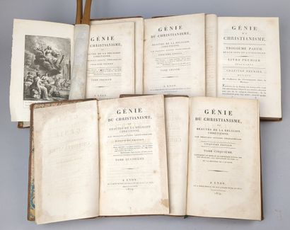CHATEAUBRIAND (François-René de). Génie du...