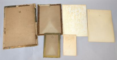 Lot de 6 photographies au gélatino-bromure...