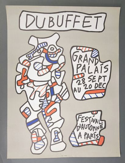 Réunion de 4 affiches d'exposition:

1/ PICASSO....