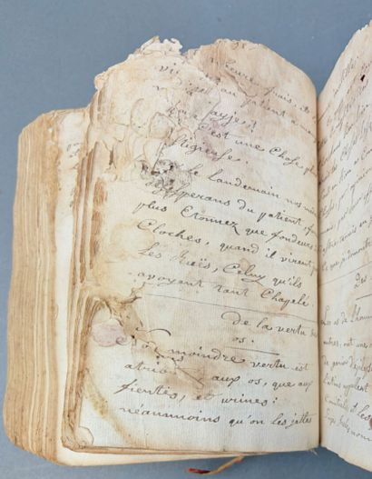 [Manuscrit XVIIIe] Alesso PIEMONTESE (d'après)....