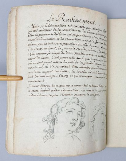 CARACTÈRES des PASSIONS gravés sur les dessins...