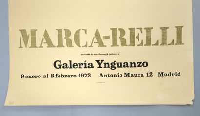 Conrad MARCA-RELLI (1913-2000). Affiche lithographiée...