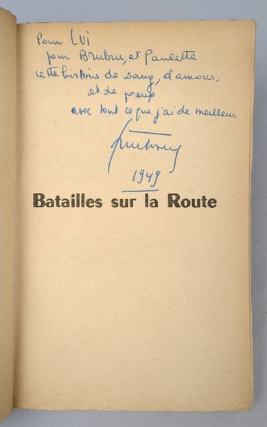 DARD (Frédéric). Batailles sur la route....