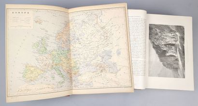 [Géographie] Réunion de 2 volumes in-4 bien...