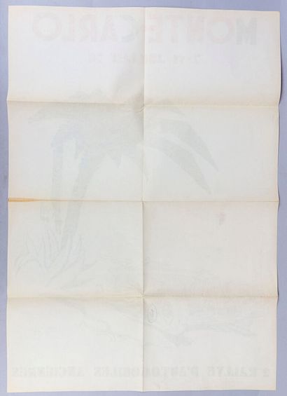 Géo HAM (1900 - 1972). Affiche pour le 2ème...