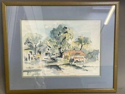 L de RAVIRA
Paysage de Provence
Aquarelle...