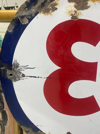 ESSO
PLAQUE émaillée 
150 X 99 CM