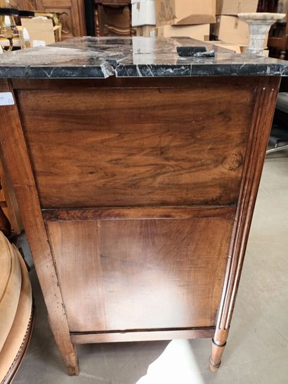 Commode scribane époque Louis XVI en bois...