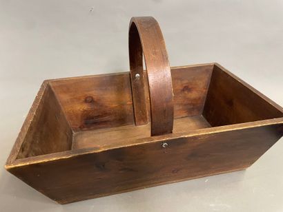 Semenoir ou panier à buches en bois

H :...