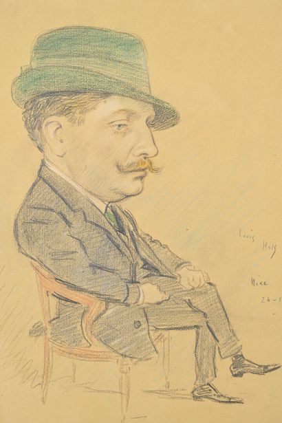 Louis HALS
portrait de Noël DESJOYAUX
Dessin...