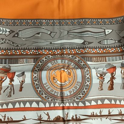 HERMES, 
La Vie du Fleuve,
Grand carré de...