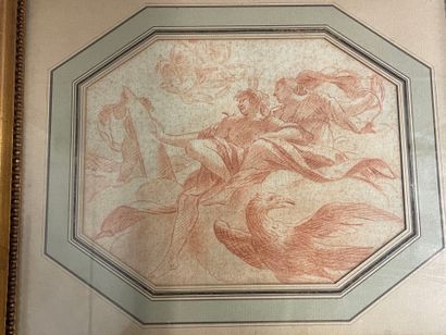 Scène mythologique
Dessin à la sanguine
XIXème
16...