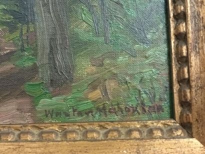 Wartan Mahokian ou MAKHOKHIAN (1849- 1937)
Paysage...
