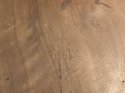 ALIX à Paris, bronze d'ameublement,
Travail...